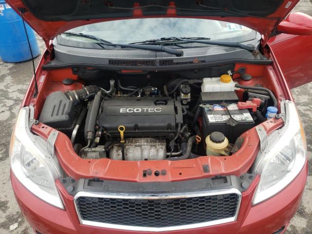 KL1TD6DE3BB153139 - 2011 CHEVROLET AVEO LS 红色 照片 11