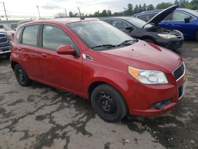 KL1TD6DE3BB153139 - 2011 CHEVROLET AVEO LS 红色 照片 4