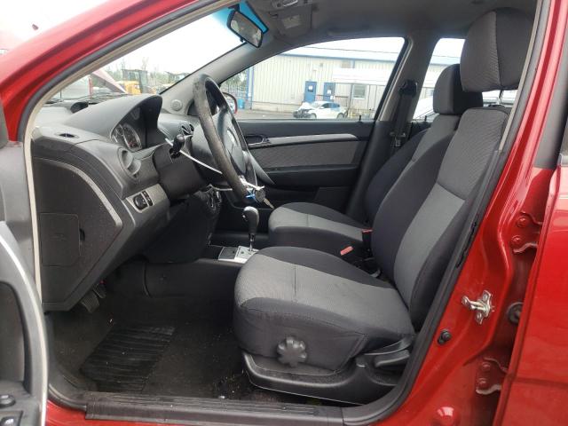 KL1TD6DE3BB153139 - 2011 CHEVROLET AVEO LS 红色 照片 7