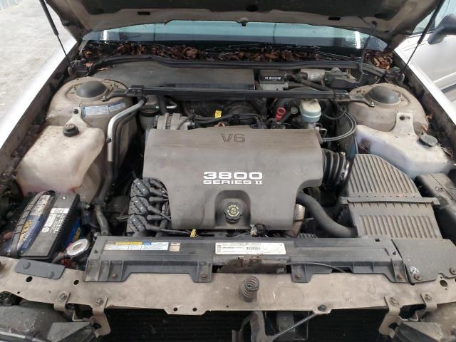1G4HP52K8WH414840 - 1998 BUICK LESABRE CUSTOM TAN photo 11