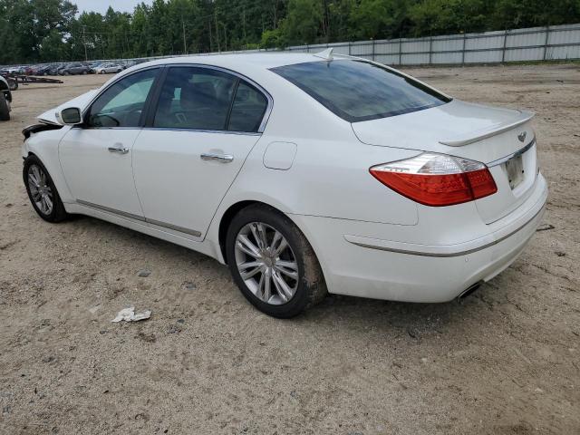 KMHGC46F69U062738 - 2009 HYUNDAI GENESIS 4.6L WHITE photo 2