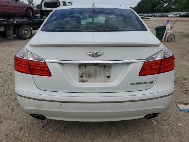 KMHGC46F69U062738 - 2009 HYUNDAI GENESIS 4.6L WHITE photo 6