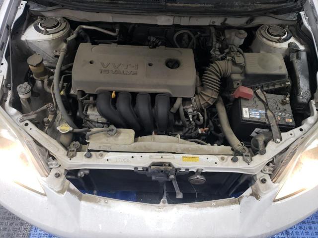 2T1KR32EX5C427756 - 2005 TOYOTA COROLLA MA XR WHITE photo 12