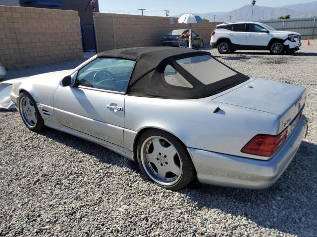 WDBFA76F62F201377 - 2002 MERCEDES-BENZ SL 600 SILVER photo 2