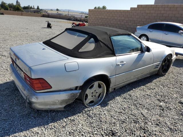 WDBFA76F62F201377 - 2002 MERCEDES-BENZ SL 600 SILVER photo 3