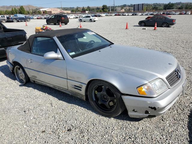 WDBFA76F62F201377 - 2002 MERCEDES-BENZ SL 600 SILVER photo 4