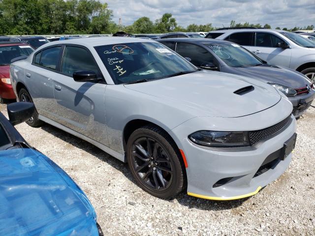 2C3CDXMG5NH146595 - 2022 DODGE CHARGER GT SILVER photo 4