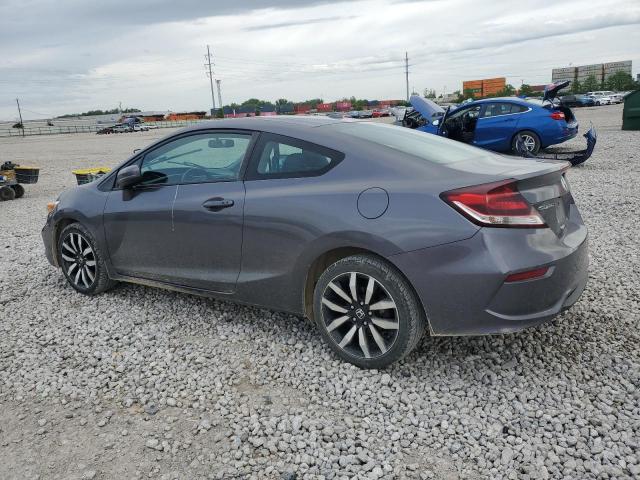 2HGFG3B00FH509371 - 2015 HONDA CIVIC EXL SILVER photo 2