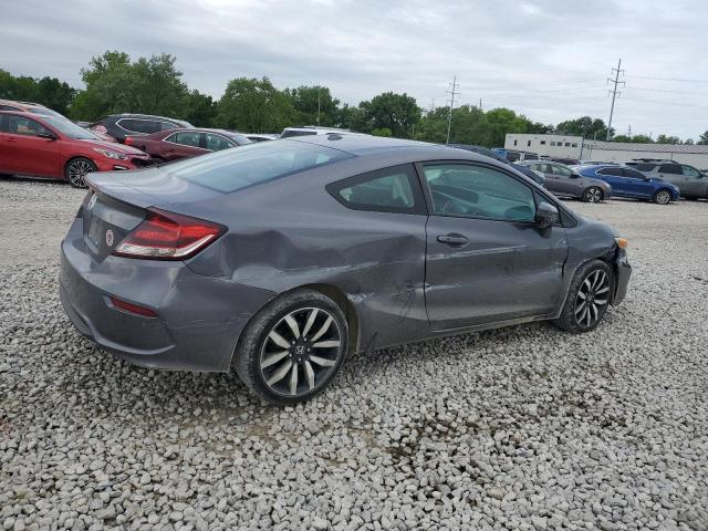 2HGFG3B00FH509371 - 2015 HONDA CIVIC EXL SILVER photo 3