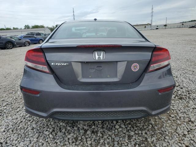 2HGFG3B00FH509371 - 2015 HONDA CIVIC EXL SILVER photo 6