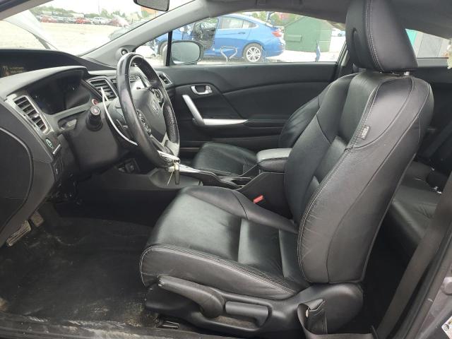 2HGFG3B00FH509371 - 2015 HONDA CIVIC EXL SILVER photo 7