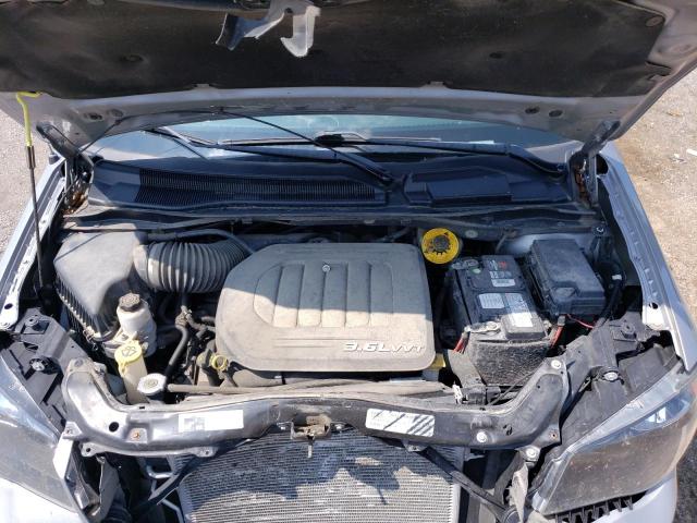 2C4RDGEG4FR685547 - 2015 DODGE GRAND CARA R/T SILVER photo 12