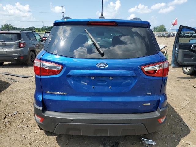 MAJ3S2GE1LC354753 - 2020 FORD ECOSPORT SE BLUE photo 6