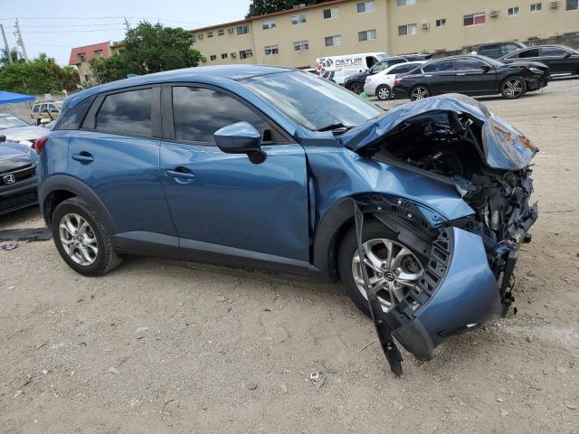 JM1DKDB79J0318519 - 2018 MAZDA CX-3 SPORT BLUE photo 4