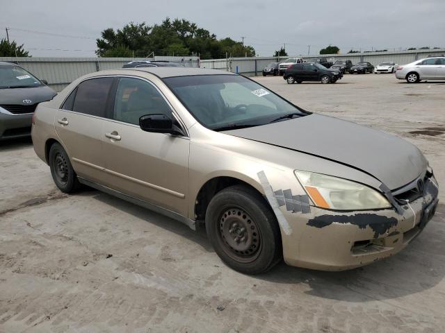 3HGCM56417G704000 - 2007 HONDA ACCORD LX BEIGE photo 4