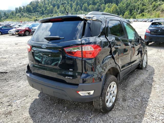 MAJ6S3GL9KC263035 - 2019 FORD ECOSPORT SE BLACK photo 4