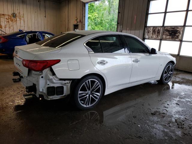 JN1BV7AR3FM396977 - 2015 INFINITI Q50 BASE WHITE photo 3