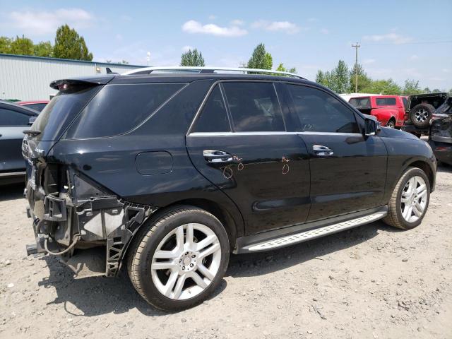4JGDA5HB6EA369704 - 2014 MERCEDES-BENZ ML 350 4MATIC BLACK photo 3