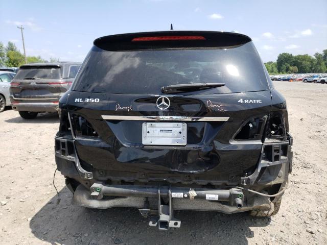 4JGDA5HB6EA369704 - 2014 MERCEDES-BENZ ML 350 4MATIC BLACK photo 6