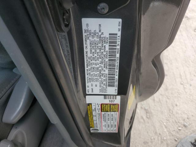 5TETU4GN4AZ681839 - 2010 TOYOTA TACOMA PRERUNNER ACCESS CAB CHARCOAL photo 12