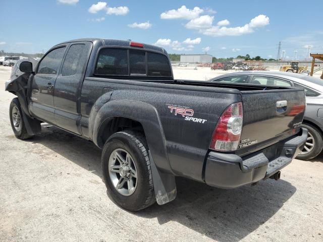 5TETU4GN4AZ681839 - 2010 TOYOTA TACOMA PRERUNNER ACCESS CAB CHARCOAL photo 2