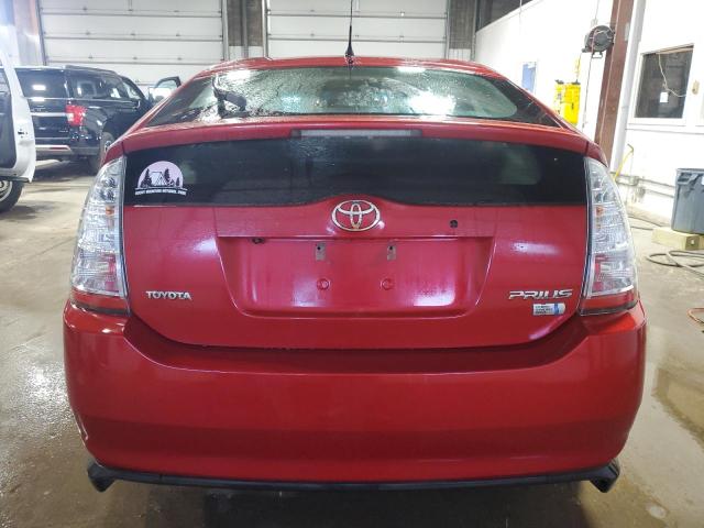 JTDKB20U377647835 - 2007 TOYOTA PRIUS RED photo 6