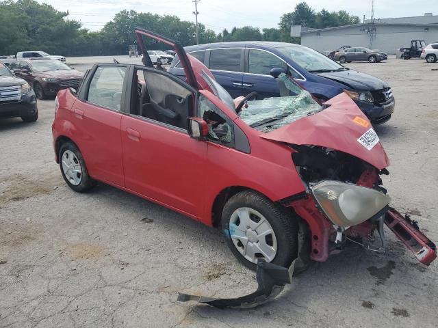 JHMGE8H30DC014979 - 2013 HONDA FIT RED photo 4