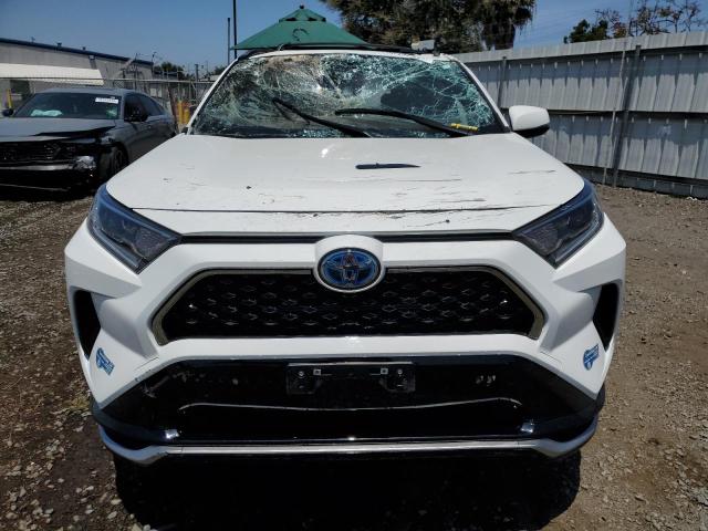 JTMAB3FV6MD045333 - 2021 TOYOTA RAV4 PRIME SE WHITE photo 5