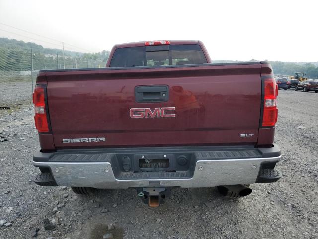 1GT12TEG3GF293048 - 2016 GMC SIERRA K2500 SLT MAROON photo 6