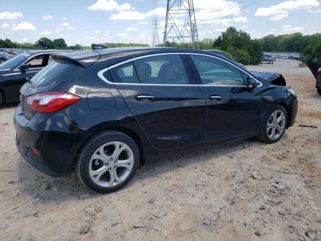 3G1BF6SM4JS516083 - 2018 CHEVROLET CRUZE PREMIER BLACK photo 3