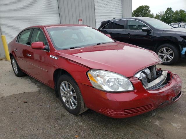 1G4HD57M49U142642 - 2009 BUICK LUCERNE CXL RED photo 4