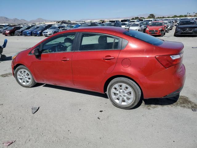 KNADM4A3XE6408108 - 2014 KIA RIO LX RED photo 2