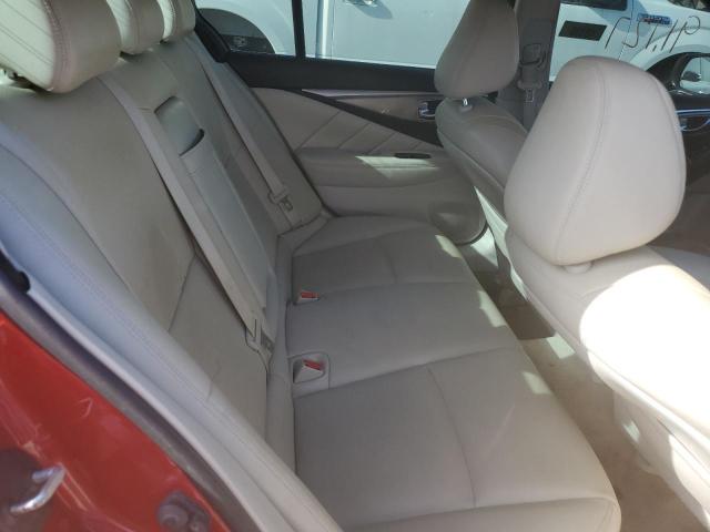 JN1BV7AP0EM674487 - 2014 INFINITI Q50 BASE Qırmızı foto 10