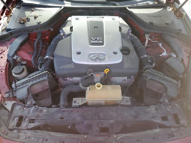 JN1BV7AP0EM674487 - 2014 INFINITI Q50 BASE Qırmızı foto 11