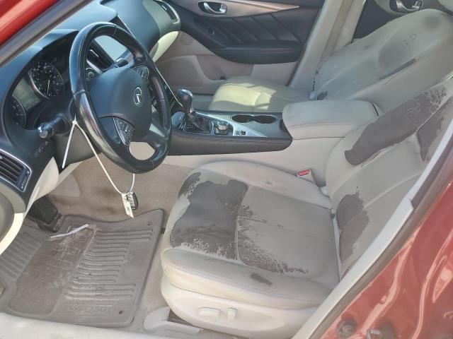 JN1BV7AP0EM674487 - 2014 INFINITI Q50 BASE Qırmızı foto 7