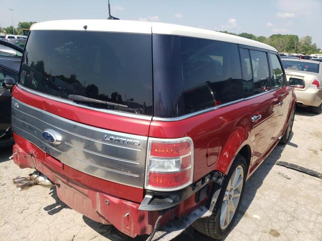 2FMGK5DC7BBD13263 - 2011 FORD FLEX LIMITED RED photo 3