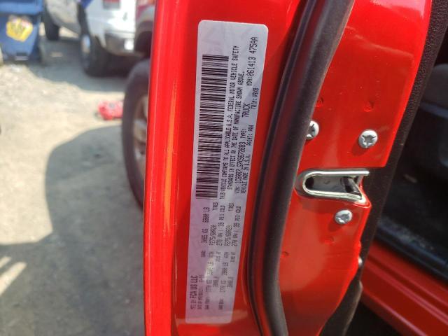 1C6RR7LG7KS672683 - 2019 RAM 1500 CLASS SLT 红色 照片 12