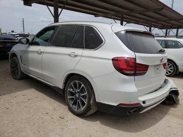 5UXKR2C50H0U20336 - 2017 BMW X5 SDRIVE35I WHITE photo 2