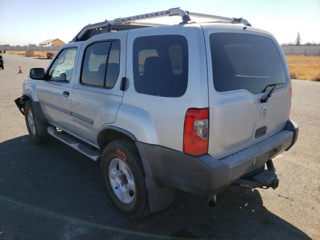 5N1ED28TX2C545768 - 2002 NISSAN XTERRA XE SILVER photo 3