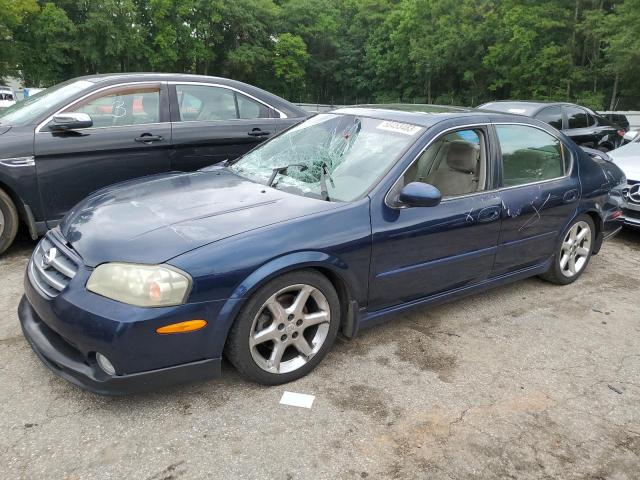 JN1DA31D12T413339 - 2002 NISSAN MAXIMA GLE BLUE photo 1