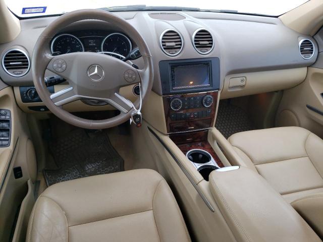 4JGBB8GB3BA733984 - 2011 MERCEDES-BENZ ML 350 4MATIC WHITE photo 8