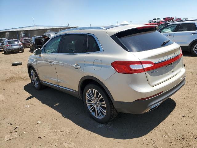 2LMPJ6LR3HBL39127 - 2017 LINCOLN MKX RESERVE Qızıl foto 2