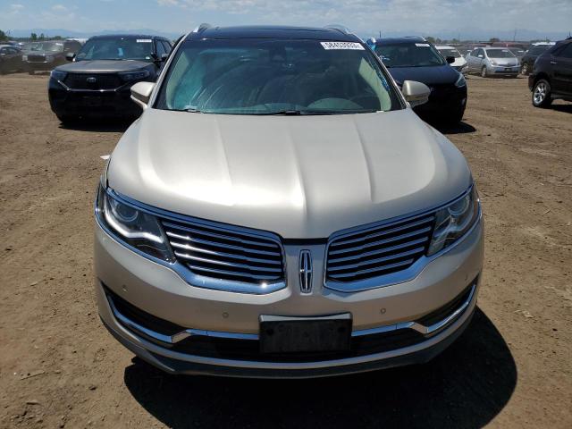 2LMPJ6LR3HBL39127 - 2017 LINCOLN MKX RESERVE Qızıl foto 5
