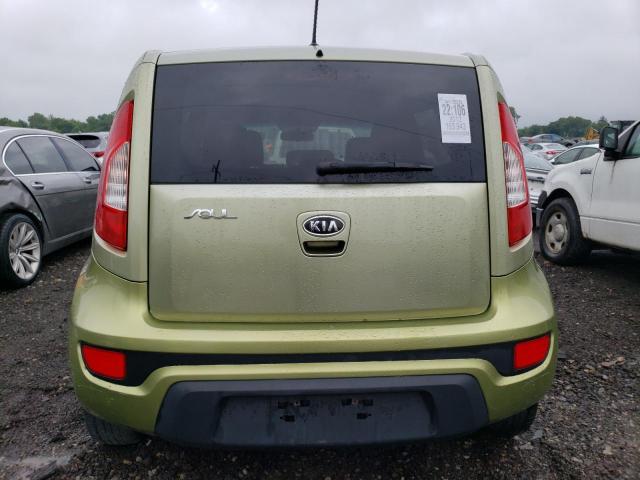 KNDJT2A51C7360908 - 2012 KIA SOUL GREEN photo 6