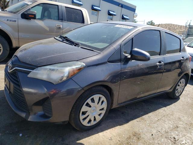 VNKKTUD38HA072654 - 2017 TOYOTA YARIS L GRAY photo 1