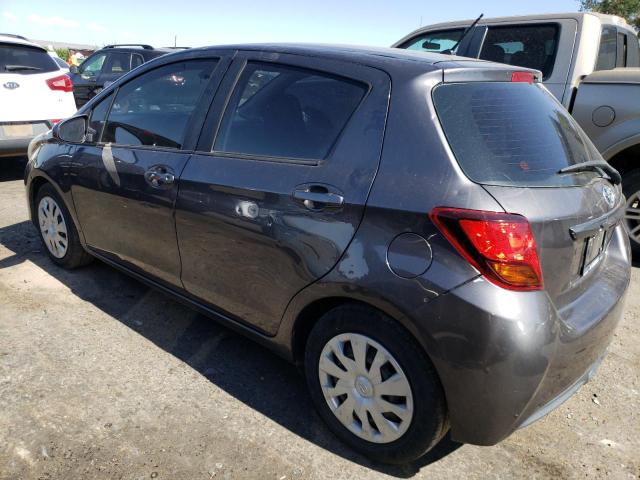 VNKKTUD38HA072654 - 2017 TOYOTA YARIS L GRAY photo 2