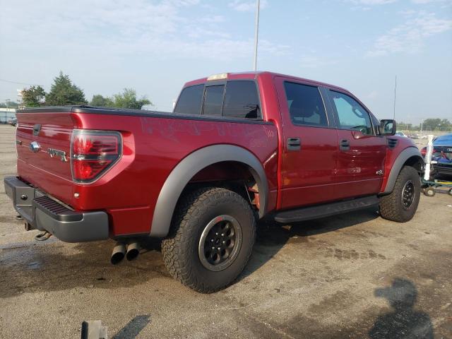 1FTFW1R63EFC29945 - 2014 FORD F150 SVT RAPTOR RED photo 3