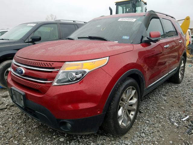 1FM5K7F85DGA07007 - 2013 FORD EXPLORER LIMITED  photo 2