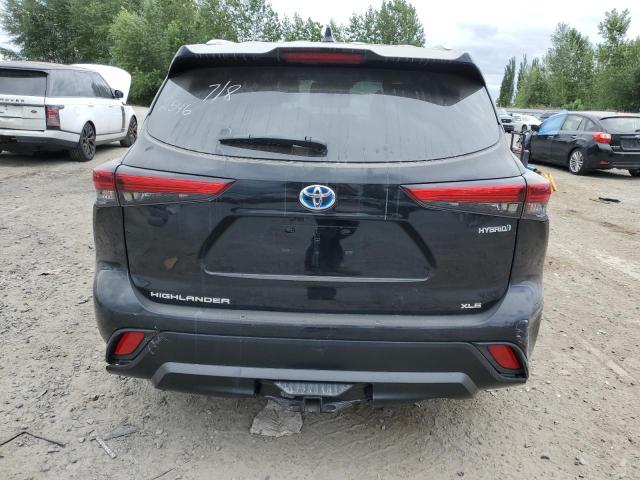 5TDABRCH3PS572546 - 2023 TOYOTA HIGHLANDER HYBRID BRONZE BLACK photo 6