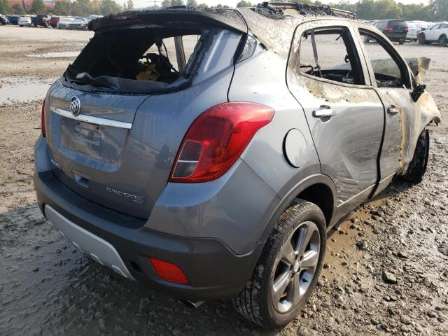 KL4CJFSB4EB589670 - 2014 BUICK ENCORE CONVENIENCE 灰色 照片 4